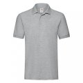 Heren Polo Premium Fruit of the Loom 63-218-0 Athletic Heather